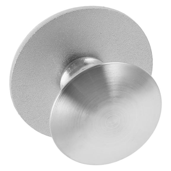 IDEANATEGRATE 1Set Suction Cup Door Handle for Kitchen and Bathroom Glass Doors Easy Installation Non Slip Silver