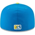 thumbnail image 4 of Men's New Era Yellow/Blue Sacramento Dorados Copa de la Diversion 59FIFTY Fitted Hat, 4 of 6
