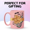 thumbnail image 6 of Silver Buffalo Sanrio Hello Kitty Halloween Frankenstein Wax Resist Ceramic Pottery Mug, 17 Ounces, 6 of 8