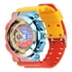 thumbnail image 1 of Reloj de cuarzo gradiente resistente al agua, ligero, de larga duración, reloj de pulsera deportivo de moda preciso, parte superior amarilla, parte inferior roja, 1 of 5