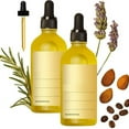 Veganic Natural Hair Growth Oil, Rosemary Oil For Hair Growth Organic, Pure Natural Hair Density