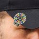 thumbnail image 4 of Marcador de pelota de golf de moda, clip ligero y desmontable para gorra de golf. Flor, 4 of 9