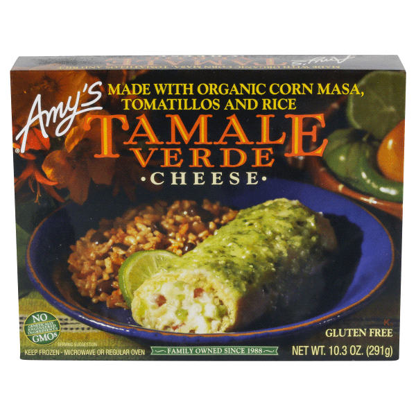 Amy's Cheese Tamale Verde, 10.3 oz