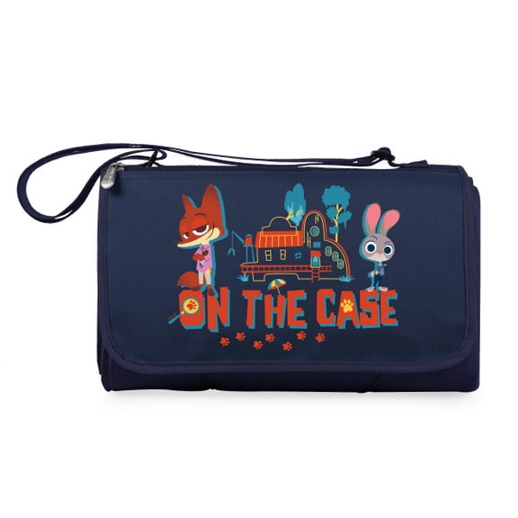 Zootopia - Blanket Tote Outdoor Picnic Blanket, (Navy)