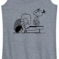 thumbnail image 3 of Peanuts - Schroeder Snoopy - Women's Racerback Tank Top, 3 of 6