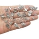 thumbnail image 2 of Conjunto de 100 Unidades de Accesorios Plateados para Crear Manualidades 2 piezas, 2 of 8