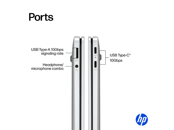HP OmniBook 5 Laptop Computer 16" 2K Touch Screen Snapdragon X Plus 32 GB