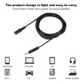 thumbnail image 4 of 9.8ft  Audio Cable, Male To Female Stereo 3.5mm To 3.5mm Audio Cable, For Speaker For CD Player For PC Sound Card, 4 of 8