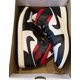 thumbnail image 3 of Ni - ke Air Jordan 1 Mid 'Black Sail Gym Red' BQ6472-061 Women's size 12 / Men's 10.5, 3 of 5