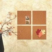 Quartet Natural Cork Tiles, 12 x 12, Frameless, 4 Count (102W)