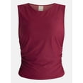 thumbnail image 6 of Avia Women's Ruched Mesh Tank Top, Sizes XS-XXXL, 6 of 6