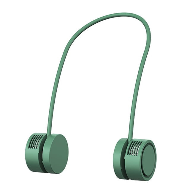 Ventilador de cuello colgante de verano silencioso Ventiladores de aire personales para viajes de deportes al aire libre sin hojas