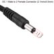 thumbnail image 2 of 1 Macho a 2 Hembra 5,5mm x 2,1mm 32 cm DC Alimentación Divisor Cable para CCTV Seguridad Cámaras, 2 of 6