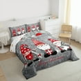 thumbnail image 3 of Homewish Christmas Theme Gnome Bedding Comforter Set,Merry Xmas Twin Comforter Sets,Happy New Year Bedding Set For Kids,Ultra Soft Home Decor Reversible,2 Pieces, 3 of 8