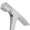 thumbnail image 2 of ZOENHOU 2 PCS 32 oz Brick Hammer, 11.81 Inch Flat Head Rock Pick Hammer, Chrome Plated All Steel Geologist Hammer Masonry Hammer with Shock Reduction Grip In Silver Finish, 2 of 6