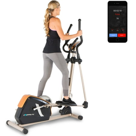 Exerpeutic GOLD 2000XLST Bluetooth Smart Technology Elliptical Trainer with Fitness Tracking
