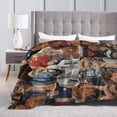 thumbnail image 5 of JJ Maybank Blanket Warm Flannel Throw Air Conditioning Blanket Micro Fleece Blanket Suitable for Living Room Bedroom Sofa Home Decor Gift 60"x50", 5 of 6
