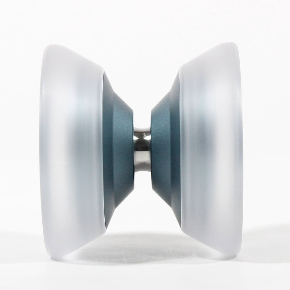 W1LD (Worldwide 1nnovative Leading Design) Wilderness PR Yo-Yo - 6061 Aluminum Yo-Yo with PC Rims (Blue w/Clear PC Rims)
