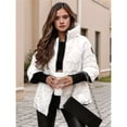 thumbnail image 3 of Chaquetas Acolchadas con Capucha para Mujer, de Larga, Cálidas y Acolchadas. XXXL, 3 of 5