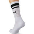 thumbnail image 2 of Puma  Adult Heritage Stripe Crew Socks (Pack of 2), 2 of 4