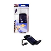 Genuine Black Leather Flip Case