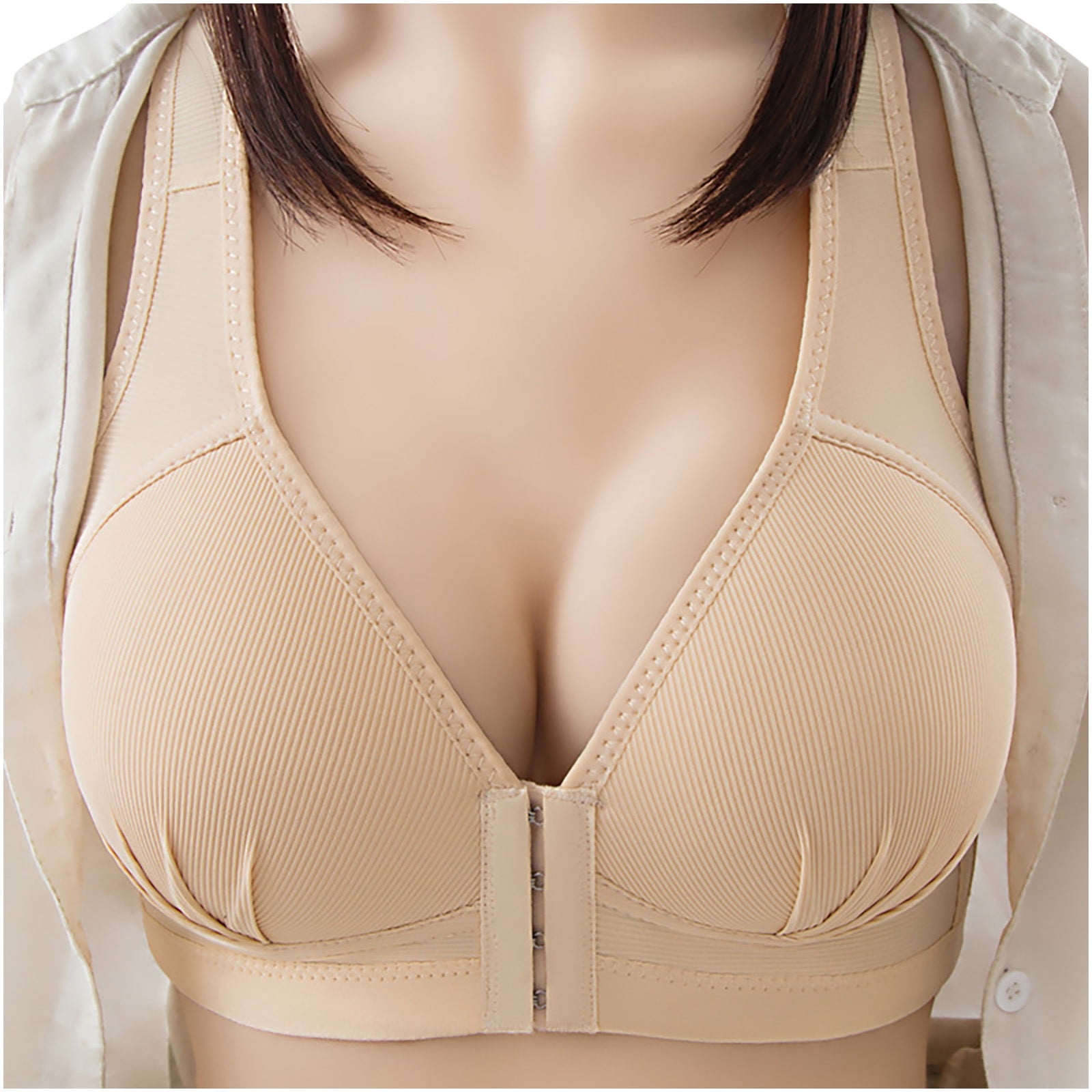 Ren og skær Galaxy forræder TIMIFIS Womens Solid Wire Free Full Coverage Bra for Large Breasts,Plus Size  Maidenform Comfort Devotion Bras push up One-Piece Yoga Sports Bra Everyday  Bralettes - Walmart.com