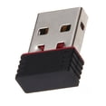 thumbnail image 2 of Adaptador Mini USB WiFi 802.11n Antena 300Mbps Tarjeta de red inalámbrica Adaptador USB WiFi Ethernet externo Ordenador portátil de escritorio Inevent EL0305-00B, 2 of 6
