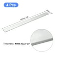 thumbnail image 2 of Square Aluminum Flat Bar, 4 Pack 5/32" Thickness 1" Width 12" Length, 2 of 5
