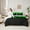 Green Black, variant on Manfei Abstract Pixel 7-Piece Twin Bedding Sets,Minimalism Geometric Checkered Bedding Comforter Set,Pink Black Sheet Sets For Girls Boys,Super Cozy Room Decor Reversible