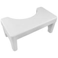 thumbnail image 1 of SEWACC Toilet Stool For Bathroom Adults Shower Chair Anti-Slip Comfortable Light, 1 of 8