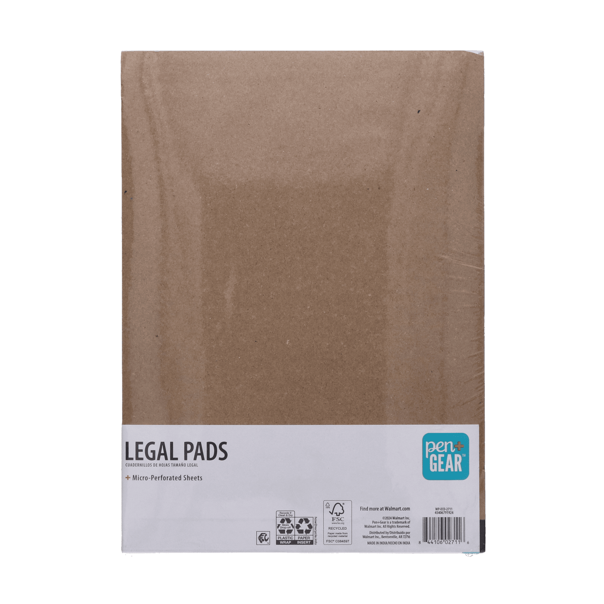 Pen + Gear Wide Ruled Legal Pads, 8.5