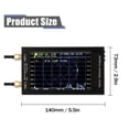 thumbnail image 2 of VNA-F V2 LCD Display Vector Network Analyzer 4.3 Inch IPS Spectrum Analyzer S-A-A-2 Antenna Analyzer Short Wave HF VHF UHF ,Multiple Functions, 2 of 6