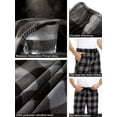 thumbnail image 5 of DG Hill Mens Pajama Pants, Fleece Lounge Pants Sleepwear Plaid PJs with Pockets, 3-Pack, 5 of 8