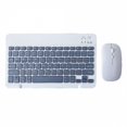 thumbnail image 1 of Portable Wireless Bluetooth Keyboard Mouse Set For Android Ios Windows Phone Tablet purple gray 10-inch, 1 of 5