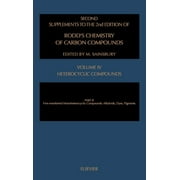 Rodd's Chemistry of Carbon Compounds, Supplements: Hererocyclic Compounds V.4-B (Hardcover)