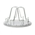 thumbnail image 2 of 2X 4 Slice Camping Bread Toast Tray Gas Stoves Cooker BBQ Camping Toaster Rack, 2 of 5