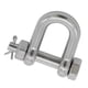 thumbnail image 2 of 1 PULGADA 25MM PLATA 316 ACERO INOXIDABLE GRILLETE HORQUILLA TORNILLO PASADORES ANCLA, 2 of 6