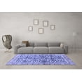 thumbnail image 3 of Ahgly Company Indoor Rectangle Oriental Blue Traditional Area Rugs, 5' x 7', 3 of 4