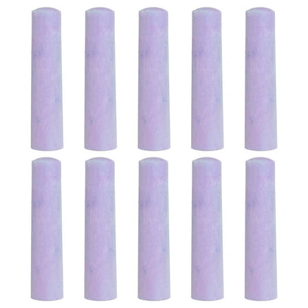 10 PCS Dustless Chalk, Purple Sidewalk Chalk Large Solid Huge Washable Street Chalk for Outdoor Adults Painting Graffiti Art