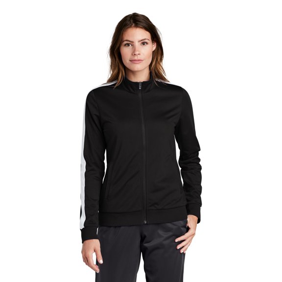 SPORT-TEK LADIES TRICOT TRACK JACKET F20