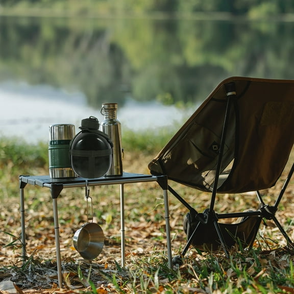 Army Style Water Canteen Strap Retro Training Kettle Bottle Travel