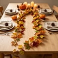 thumbnail image 6 of Artificial Maple Leaves Pumpkins Sunflowers and Vines Garland Flexible Reusable 69 Inch for Thanksgiving Home Decor, 6 of 6