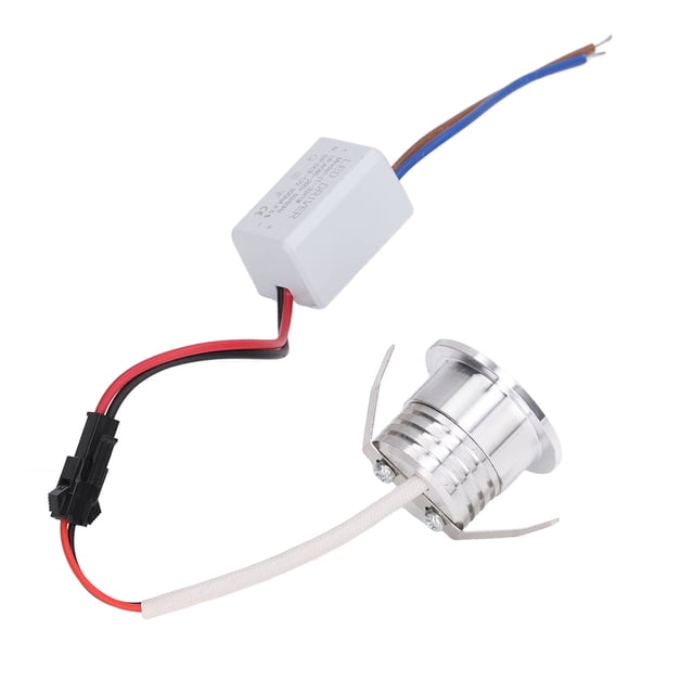 Mini Foco De Mazorca Empotrada Fantón De Techo Empotrado En El Techo LED Disipación De Calor Estable 3W Cuerpo De Lámpara De Plata Para Techos