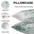 thumbnail image 5 of Sage Green Eucalyptus Leaves Lumbar Pillow Covers 20x12 Inch Set of 2, Spring Farmhouse Botanical Waterproof Outdoor Pillow Covers, Decorative Cushion Pillowcases for Couch, Sofa, Bed, Garden, Patio, 5 of 9