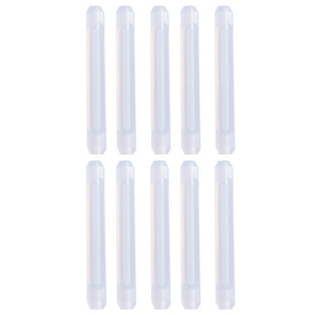 

5 Pairs Comfortable Silicone Anti Ear Hooks for Eyeglass Sunglasses (White)