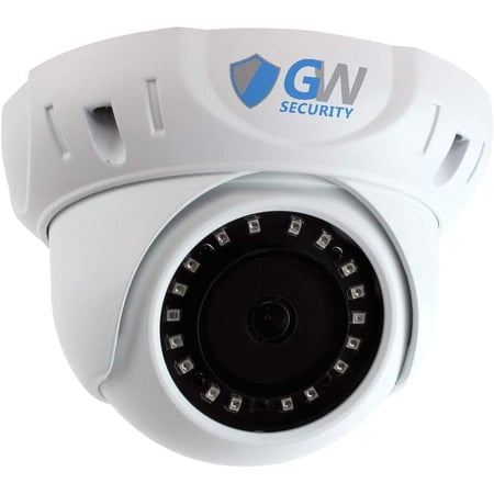 GW Security 8MP (3840x2160) Sony CMOS 3.6mm Wide Angle Outdoor Indoor Onvif H.265 4K 2160p PoE IP Dome Camera (White)