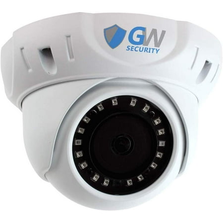 GW Security 8MP (3840x2160) Sony CMOS 3.6mm Wide Angle Outdoor Indoor Onvif H.265 4K 2160p PoE IP Dome Camera (White)