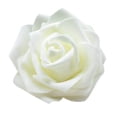 thumbnail image 2 of Flores biónicas artificiales Espuma de PE Rosas realistas falsas Decoraciones de compromiso de boda 50 piezas Worallymy JD713617709, 2 of 5