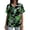Hawaiian Snake Skin 1, variant on Women Hawaiian Shirt Snakeskin Print Button Down Short Sleeve Beach Shirt Fashion Summer Tops Daily Wear