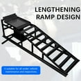thumbnail image 4 of 2PCS Auto Car Truck Service Ramps Lifts 11000lbs 5ton Heavy Duty Hydraulic Car Ramps, 4 of 4
